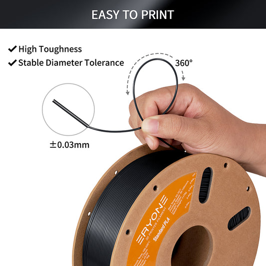 Eryone Standard PLA | Jet Black