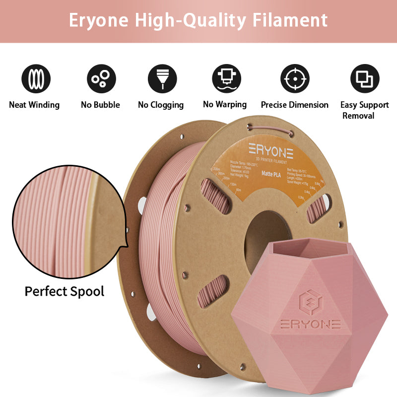 Eryone Matte PLA | Pottery Red