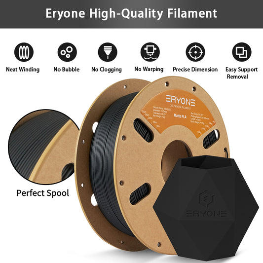 Eryone Matte PLA | Black
