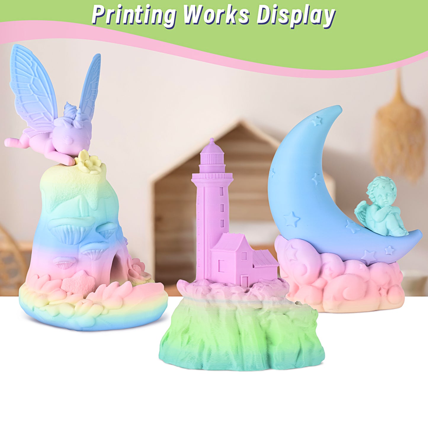 Eryone Rainbow Matte PLA | Watercolor