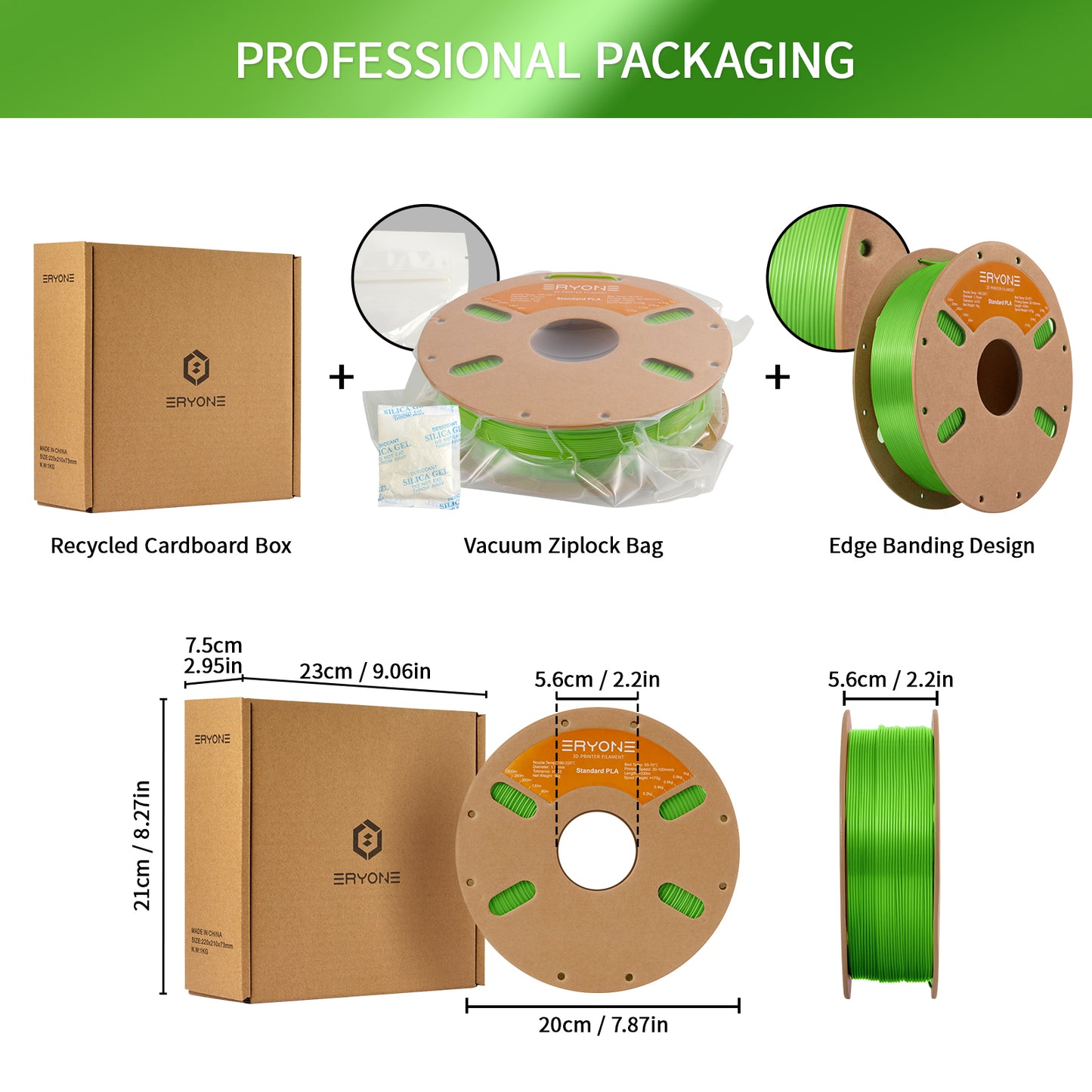 Eryone Standard PLA | Green Apple