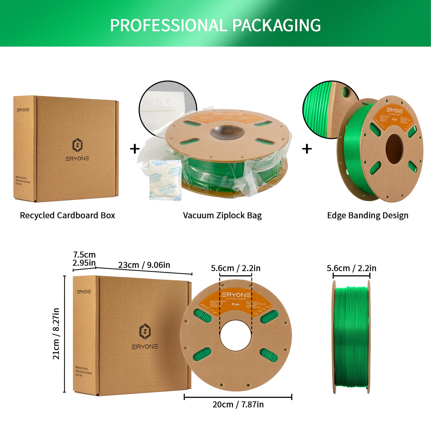 Eryone PLA+ / PLA Pro | Green