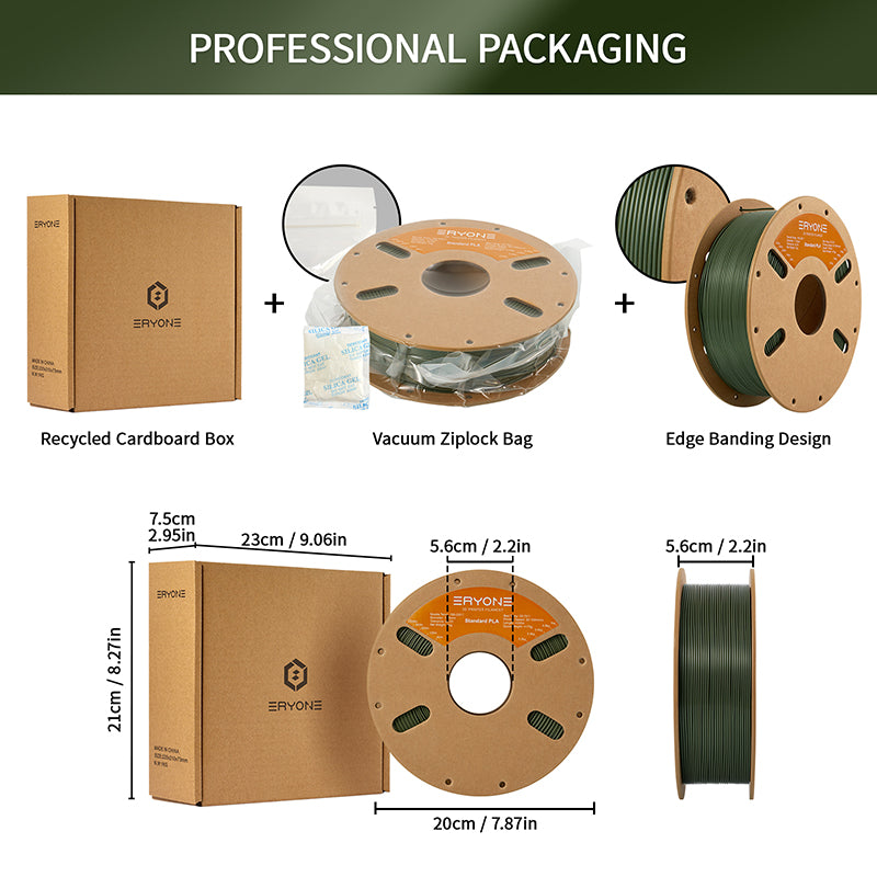 Eryone Standard PLA | Army Green