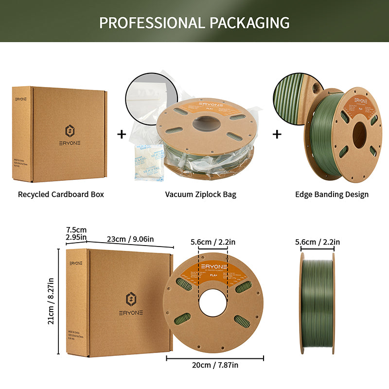 Eryone PLA+ / PLA Pro | Olive Green