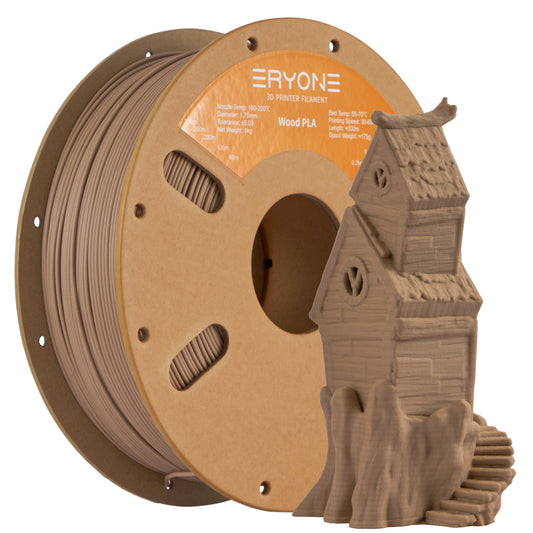 Eryone Wood PLA | Deep-Wood