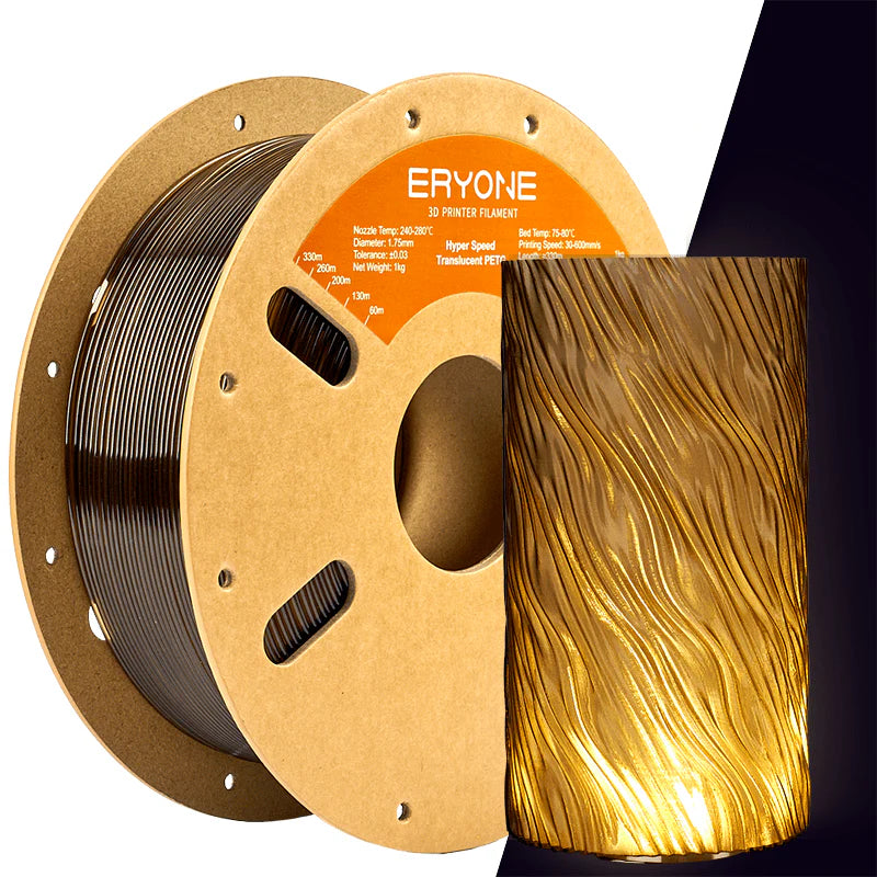 Eryone High Speed Translucent PETG | Smoke
