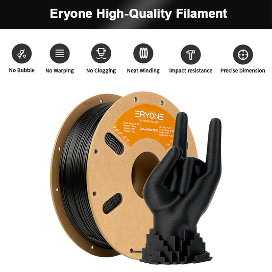 Eryone Carbon Fiber PETG | Black