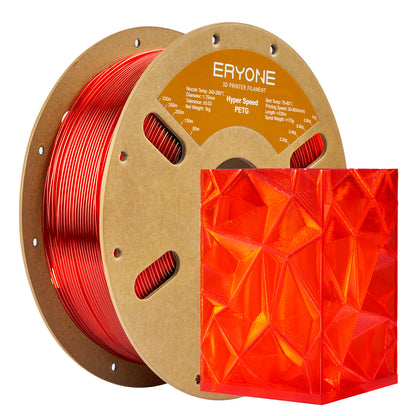 Eryone High Speed PETG | Transparent Red