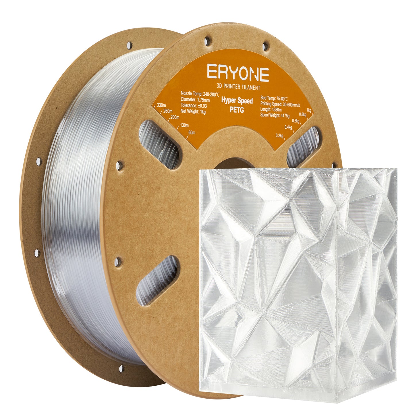 Eryone High Speed PETG | Transparent