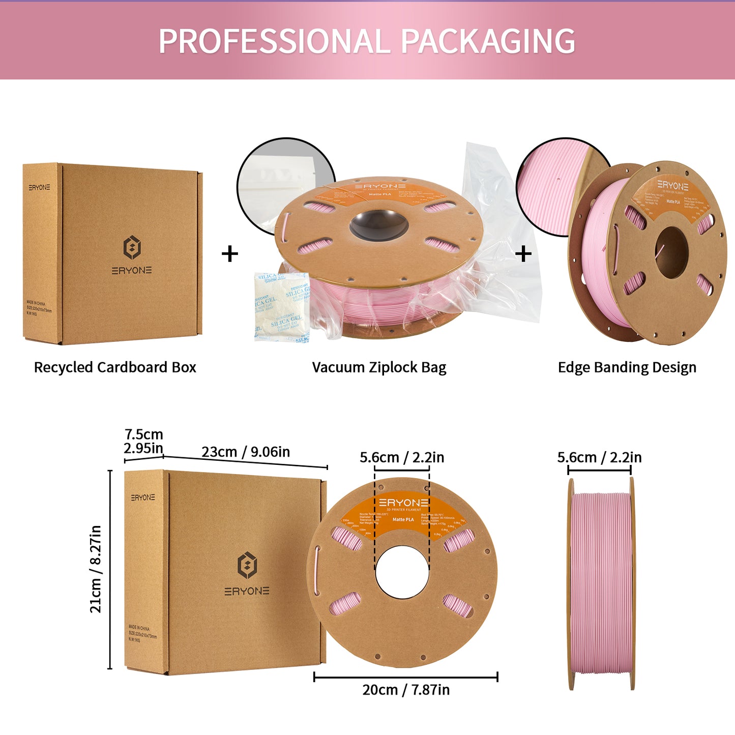 Eryone Matte PLA | Pink