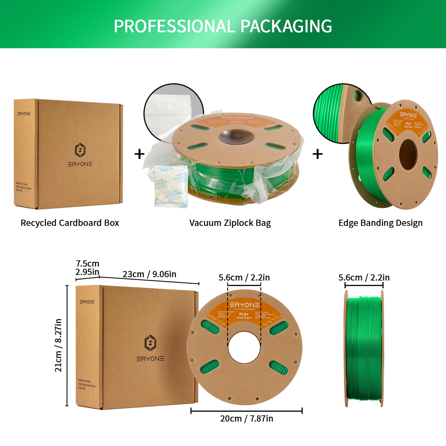 Eryone High Speed Eryone PLA+ | Green
