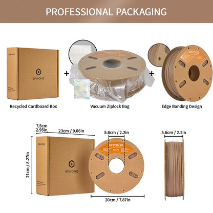 Eryone Wood PLA | Light-Wood