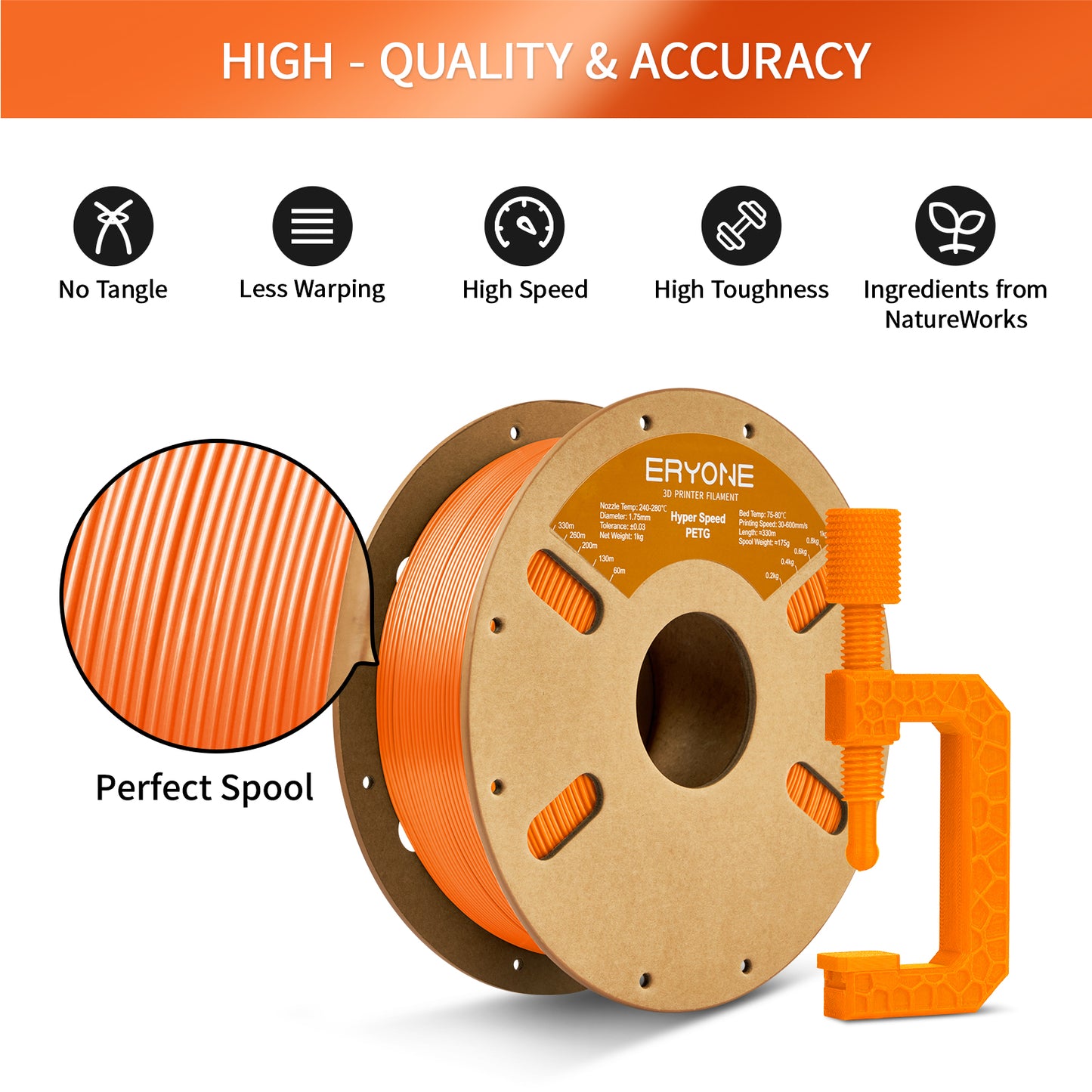 Eryone High Speed PETG | Orange