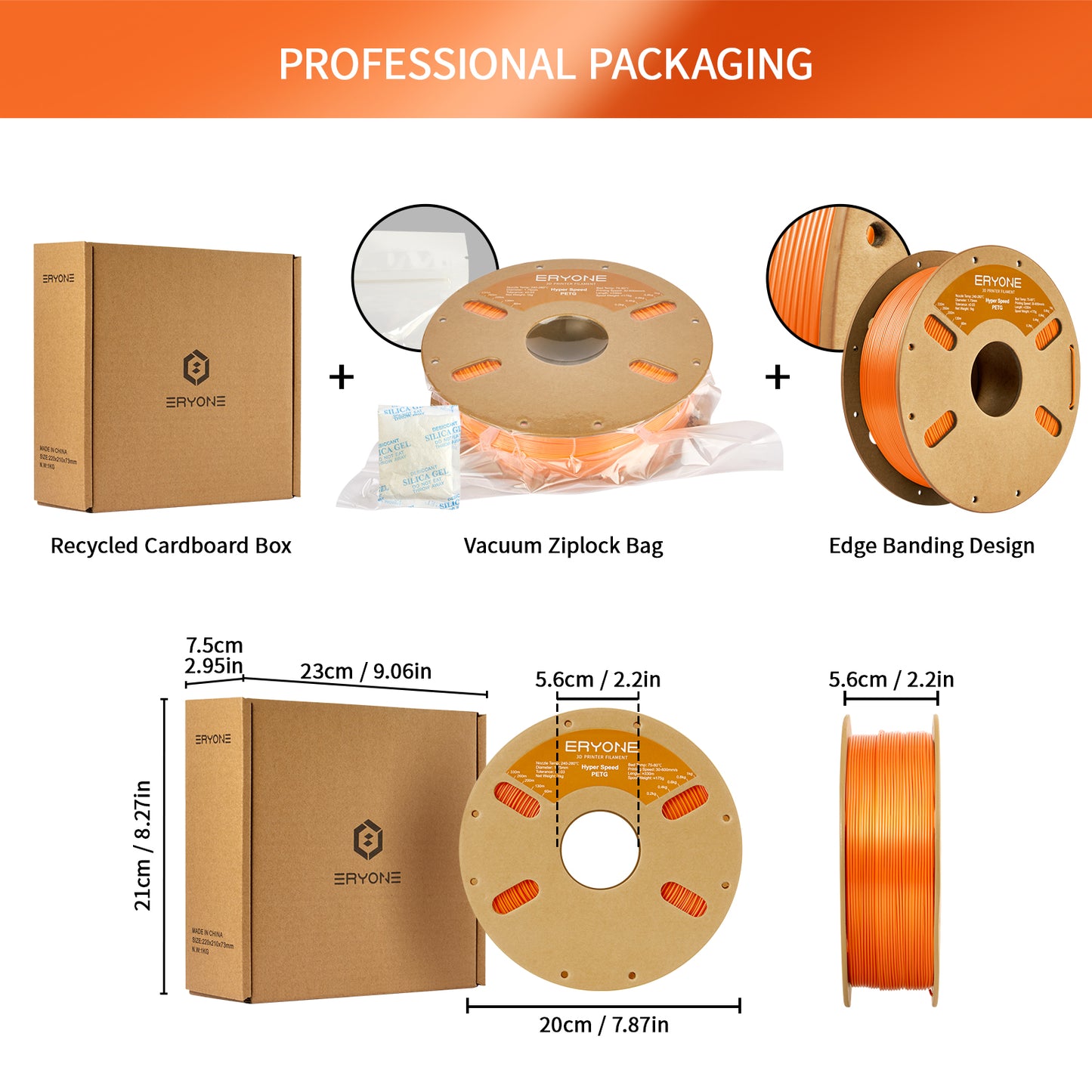 Eryone High Speed PETG | Orange