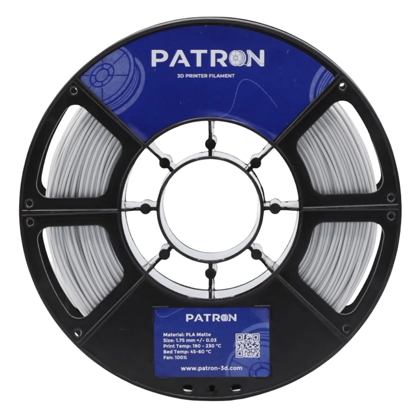 Patron PLA Matte | Light Gray